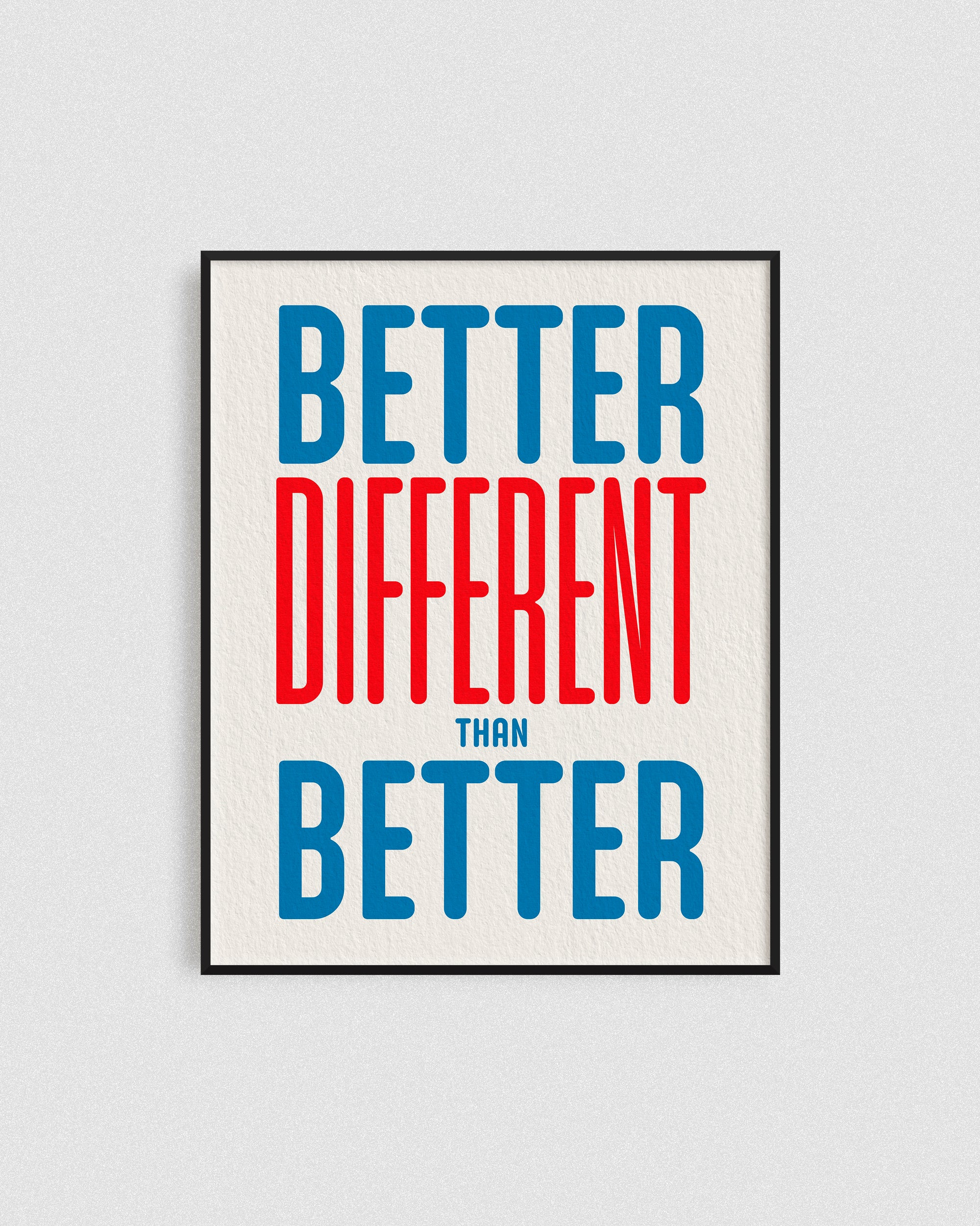 Different