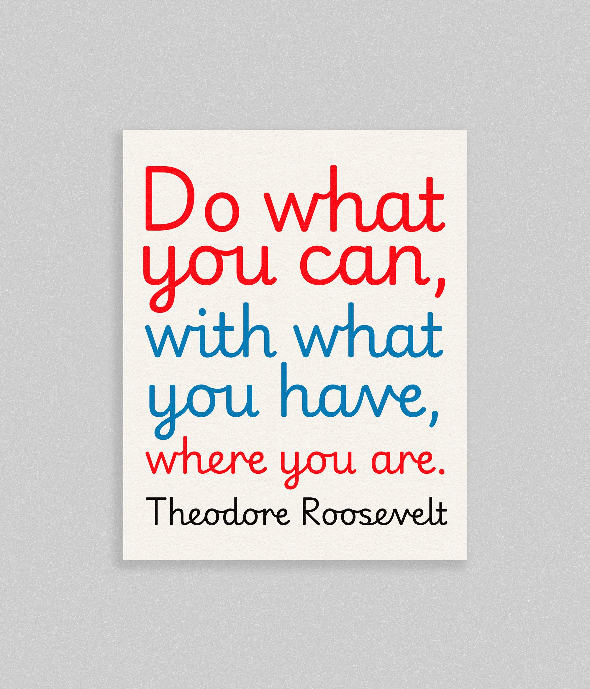 Do what you can