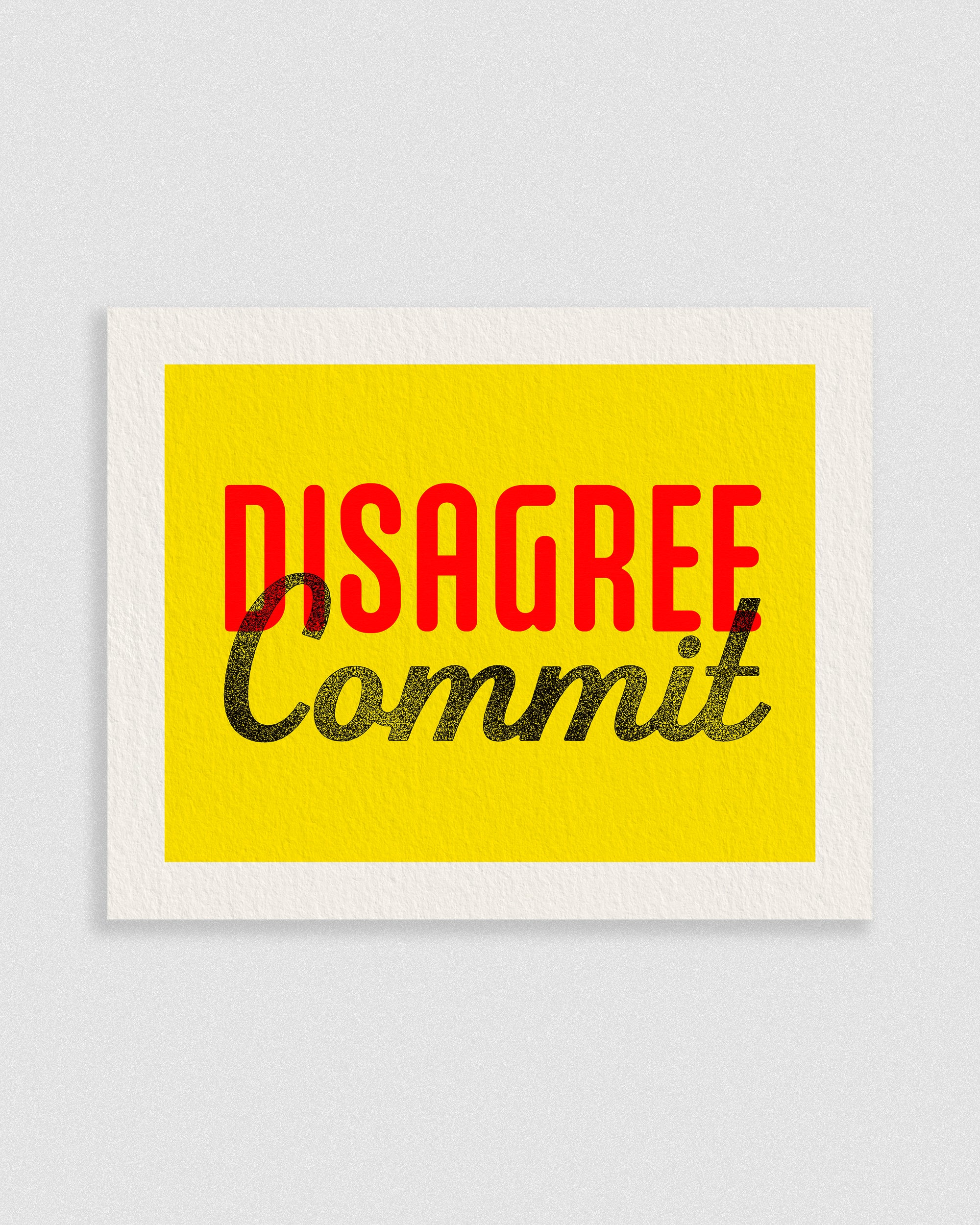 Disagree